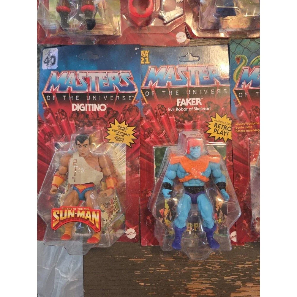 Mattel Motu Origins Lot Of 9 (New)